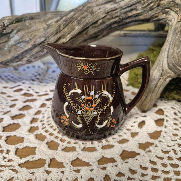 Vintage Japan Ceramic Brown Tea Set - Picture 12 of 15